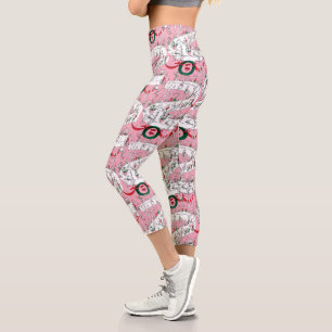 Leggings Capri La alegre fiesta de Navidad de los Whos