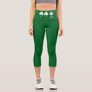 Leggings Capri La divertida fiesta de San Patricio para chicos