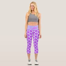 Leggings Capri La Llama Violeta Sagrada - Yo Soy