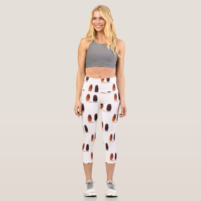 Leggings Capri Las dos fechas de SlipperyJoe pasas arrugadas marc (Anverso)