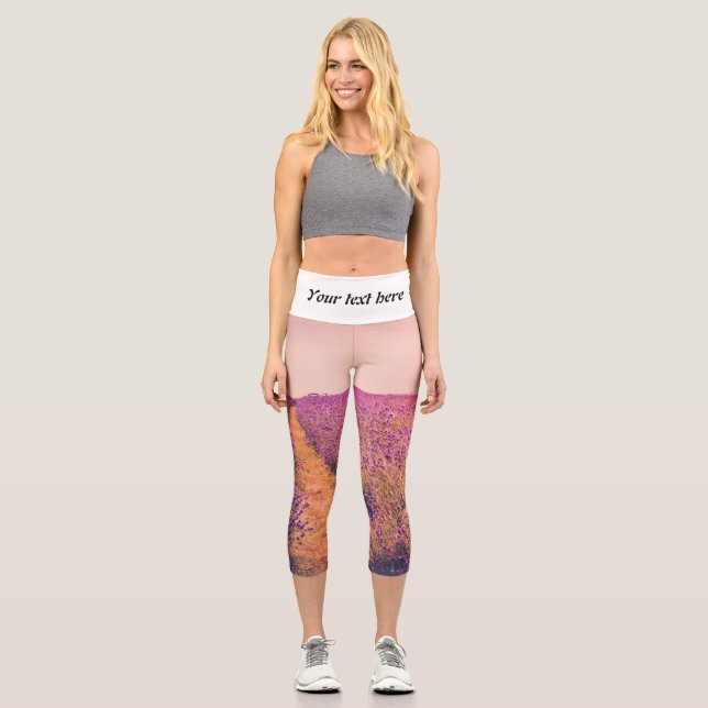Leggings Capri Lavander (Anverso)