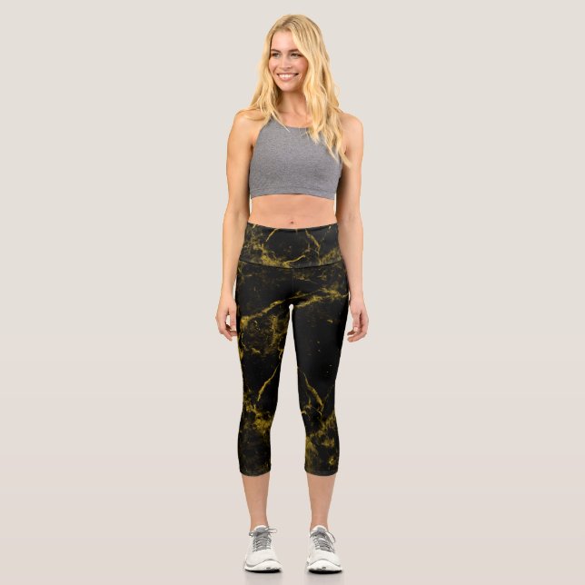 Leggings Capri Leggencias acuáticas femeninas para cualquier conj (Anverso)