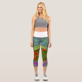 Leggings Capri Leggencias coloridas