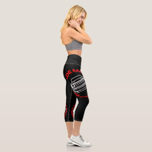 Leggings Capri Leggencias de equipos de mafia renegada
