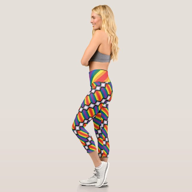 Leggings Capri Leggencias LGBTQ (Izquierda)