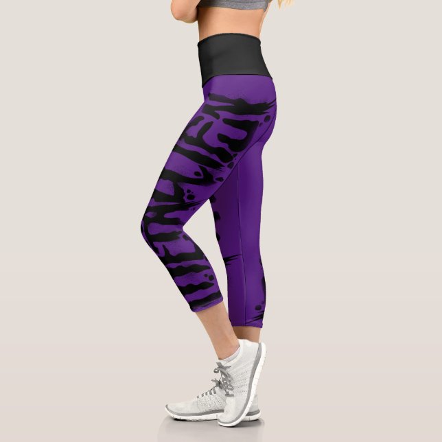 Leggings Capri Leggencias METALLIFUN (Izquierda)