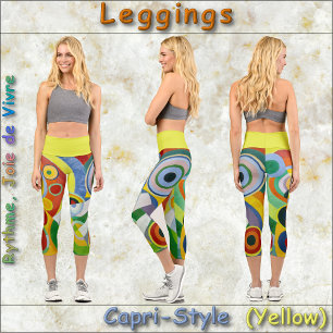 Leggings Capri LEGISLACIONES DE ESTILO CAPRI - "Rythme" -Resumen 