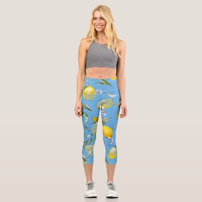 Leggings Capri Lemones acuarelas 26 (Anverso)