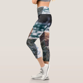 Leggings Capri León Marítimo En La Bahía De Resurrección, Alaska