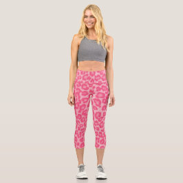 Leggings Capri Leopard Rubor