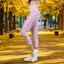 Leopardo Rosa Púrpura Amarillo