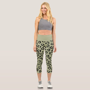 Leggings Capri Leopardo Sabiado