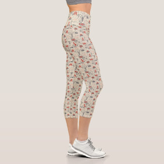 Leggings Capri Leyendas antiguas de Londres #2