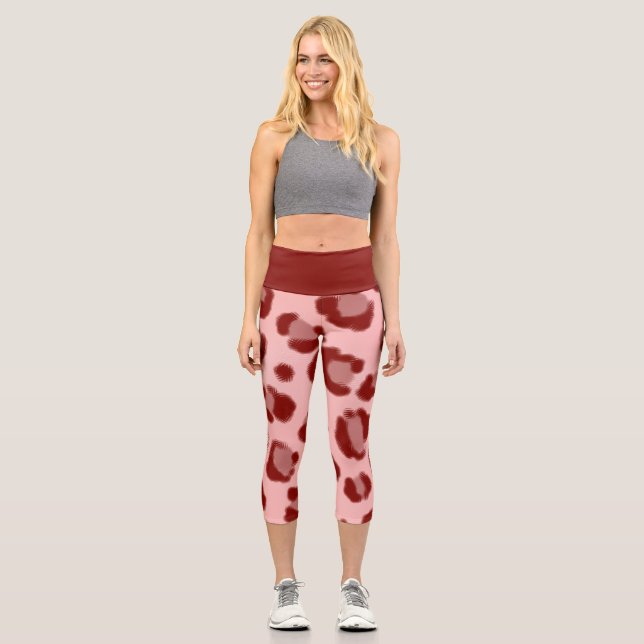 Leggings Capri Leyendas capri de mujeres (Anverso)