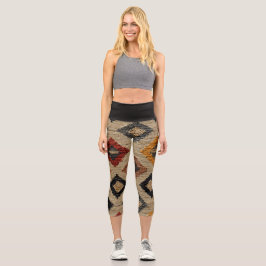 Leggings Capri Leyendas Capri impresas hechas a mano