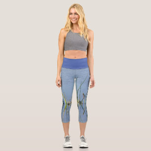 Leggings Capri Leyendas Carpi en un diseño pantanoso