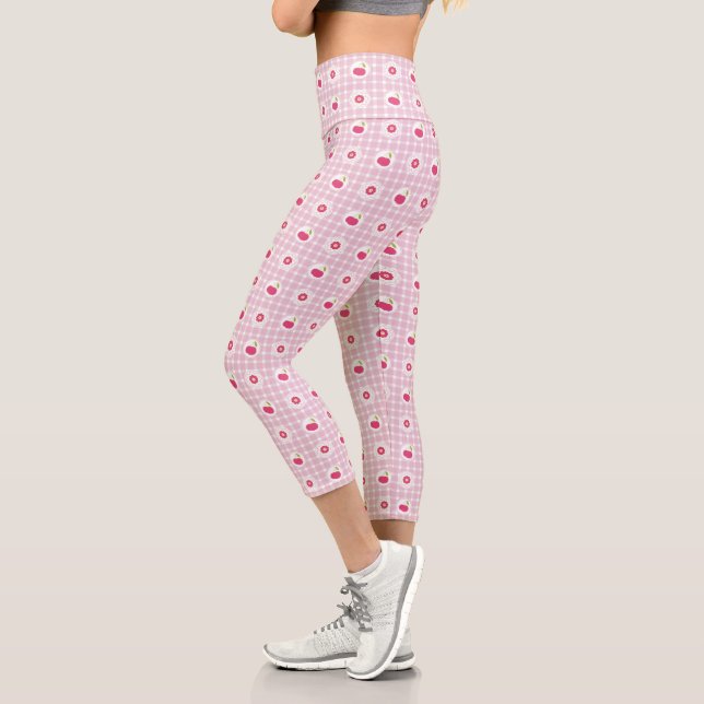 Leggings Capri Leyendas de cerezo picnic #2 (Izquierda)