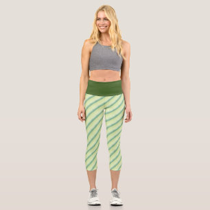 Leggings Capri Leyendas de estilo cuadrado
