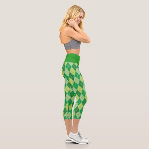 Leggings Capri Leyendas de gringos verdes de yoga y capris