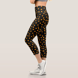 Leggings Capri Leyendas de lluvia de calabaza #2