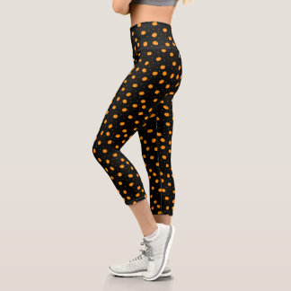Leggings Capri Leyendas de lluvia de calabaza #2