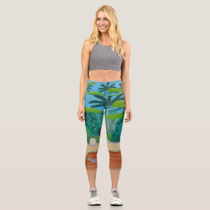 Leggings Capri Leyendas de Maldivas