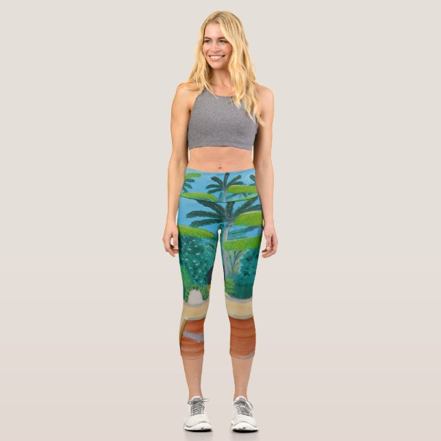 Leggings Capri Leyendas de Maldivas (Anverso)