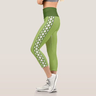 Leggings Capri Leyendas de uvas verdes