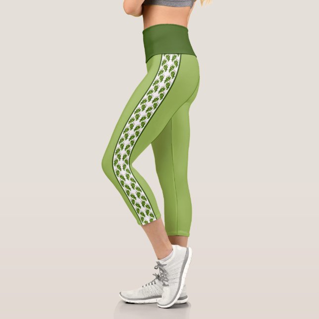 Leggings Capri Leyendas de uvas verdes (Izquierda)