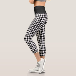 Leggings Capri Leyendas de yoga Capri con patas traseras blancas