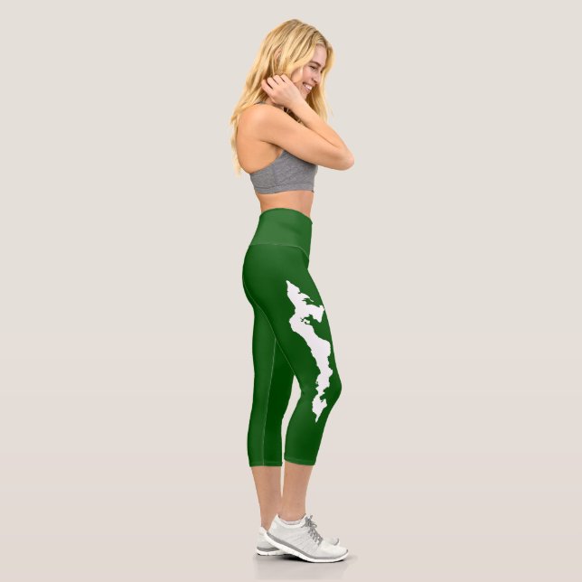 Leggings Capri Leyendas de yoga capri de Isla de los Pescadores - (Derecha)