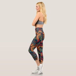 Leggings Capri Leyendas de yoga - Elegante ropa de fitness para m
