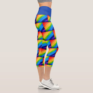 Leggings Capri  Leyendas del patrón arcoiris