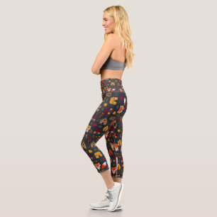 Leggings Capri Leyendas deportivas femeninas - Atletismo y fitnes