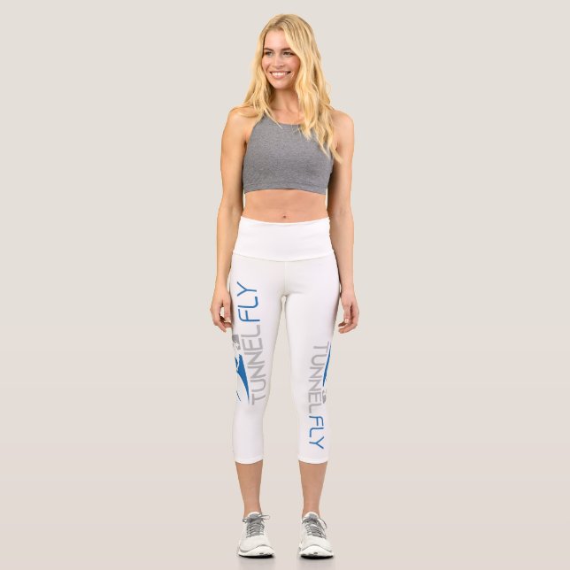 Leggings Capri Leyendas deportivas para el personalizable de yoga (Anverso)