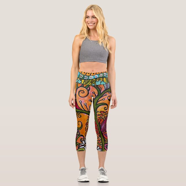 Leggings Capri Leyendas mariposa Capri de Laurie (Anverso)