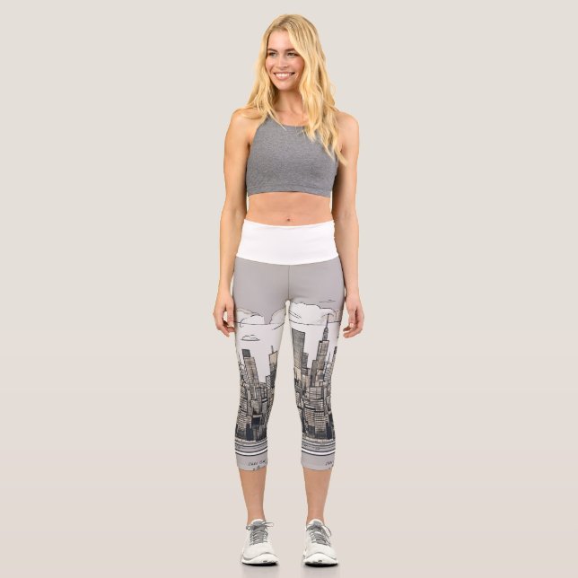 Leggings Capri Leyendas, ropa (Anverso)