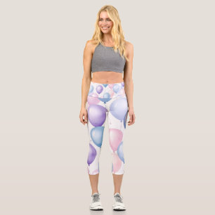 Leggings Capri Llévame flotando hacia el mañana