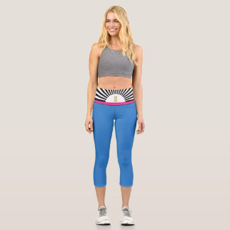 Leggings Capri logotipo de Friendly Pickleball - PERSONALIZA COLO
