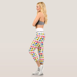 Leggings Capri Logotipo de MTW