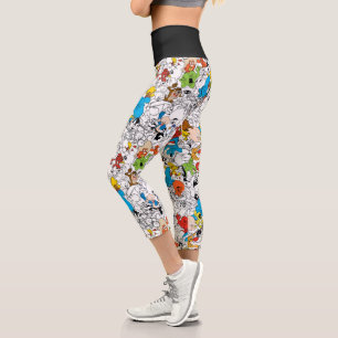 Leggings Capri LOONEY TUNES™ Color Pop Pattern