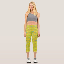 Leggings Capri Lovely Lime