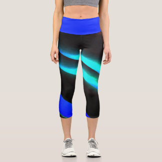 Leggings Capri Luces boreales activas