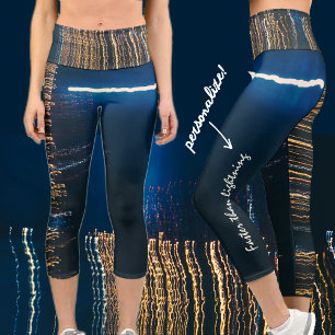 Leggings Capri Luces de la ciudad