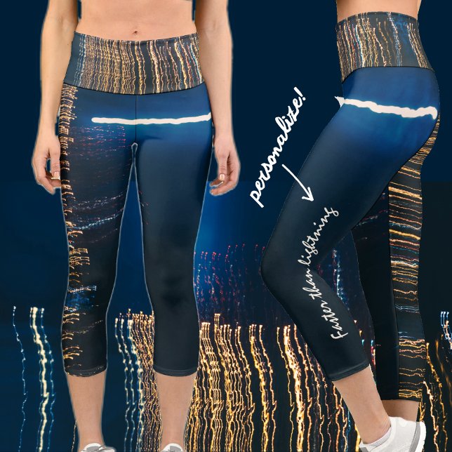 Leggings Capri Luces de la ciudad (Subido por el creador)