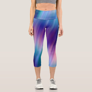 Leggings Capri luz de estrellas mezclada joya tono :