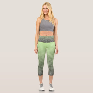 Leggings Capri Luz de hoja de niebla