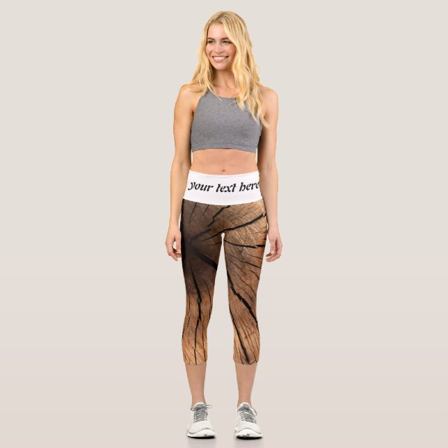 Leggings Capri Madera antigua (Anverso)
