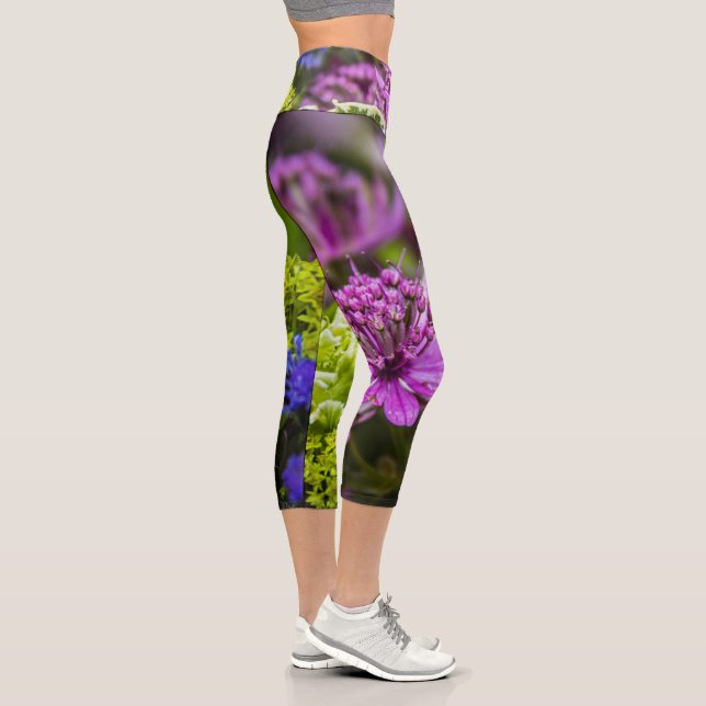 Leggings Capri Magia exquisita de las flores #1 (Derecha)