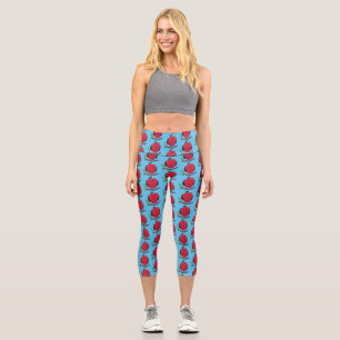 Leggings Capri Magnífico personalizado de pájaro fragata